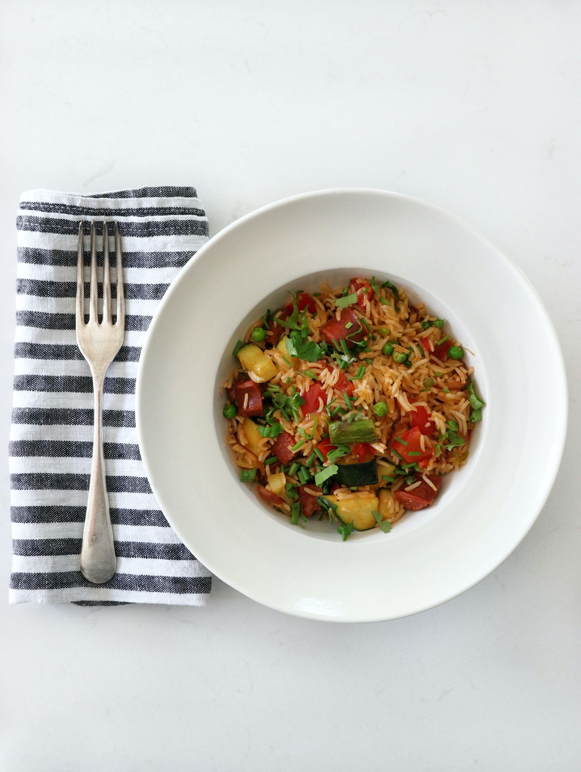 Recipe Notes | Chorizo And Veggie Rice