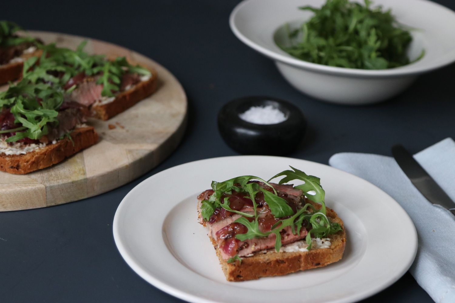 Recipe Notes | Roast Beef & Red Onion Jam on Toast