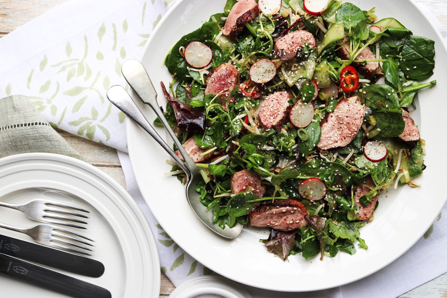 Asian Inspired Duck Salad