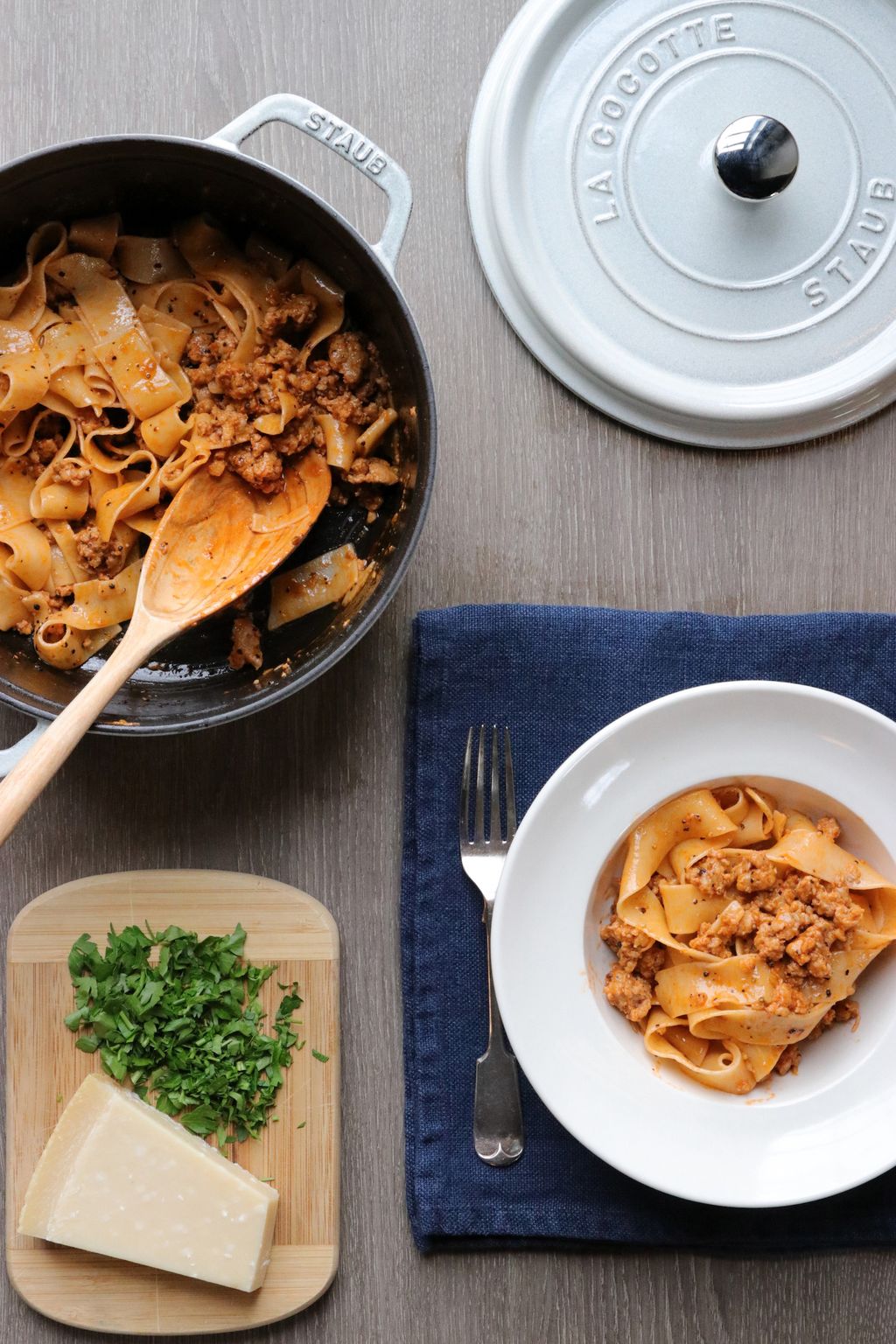 Recipe Notes | Sausage and Fennel Pappardelle