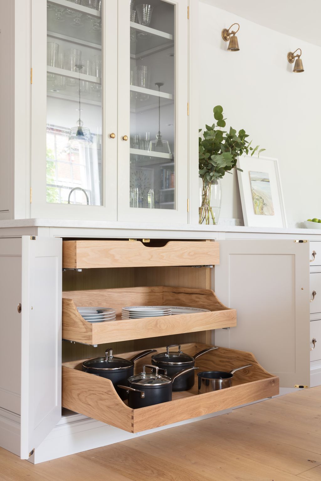 Humphrey Munson Storage Solution | Swan Neck Drawers