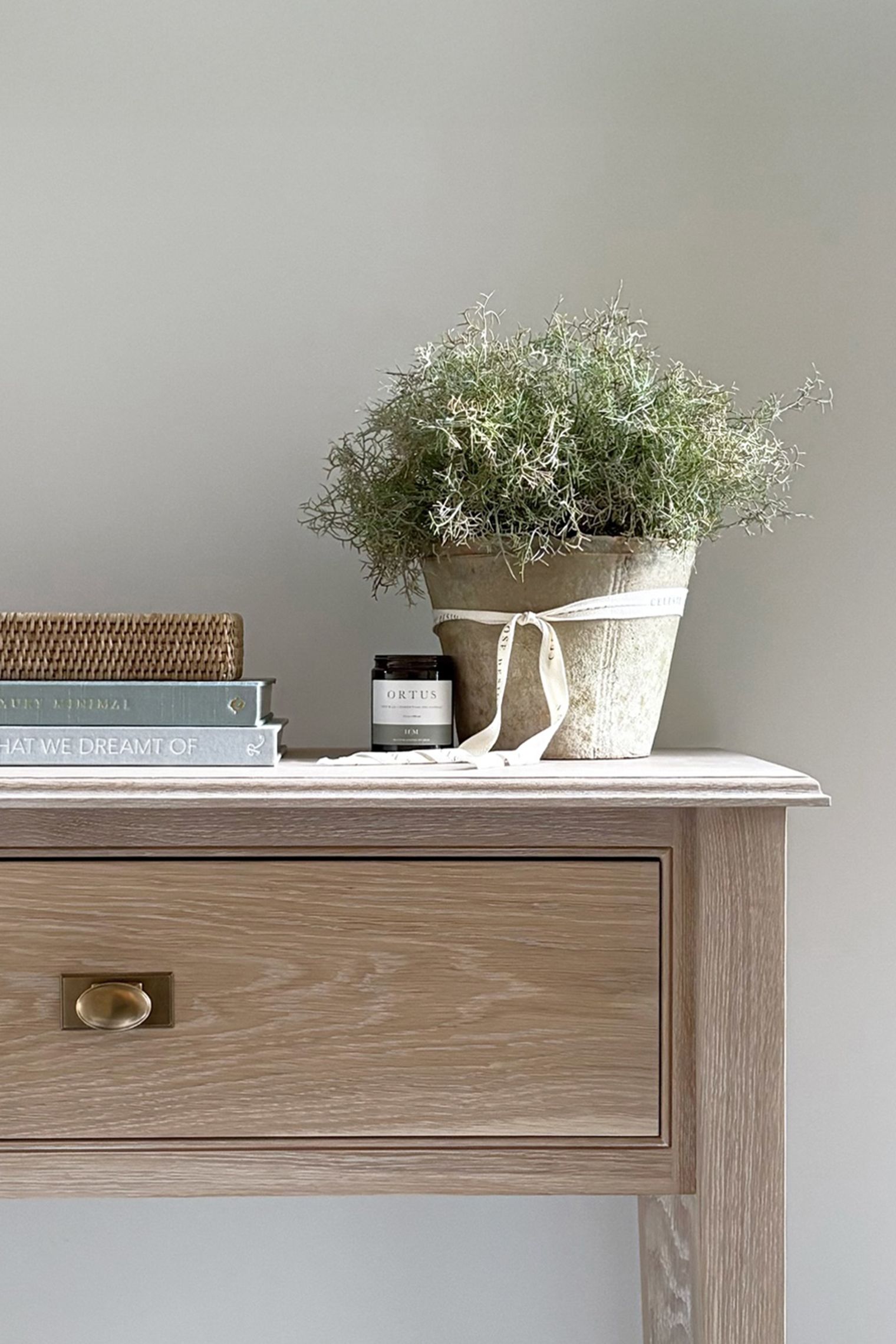 Celeste Rose Moss Pot - Image 1