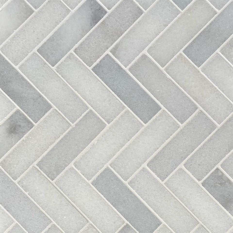 Kensington Marble Herringbone - Image 1