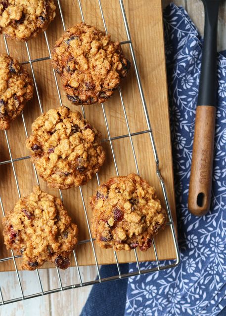 Cranberry Oat crunchies