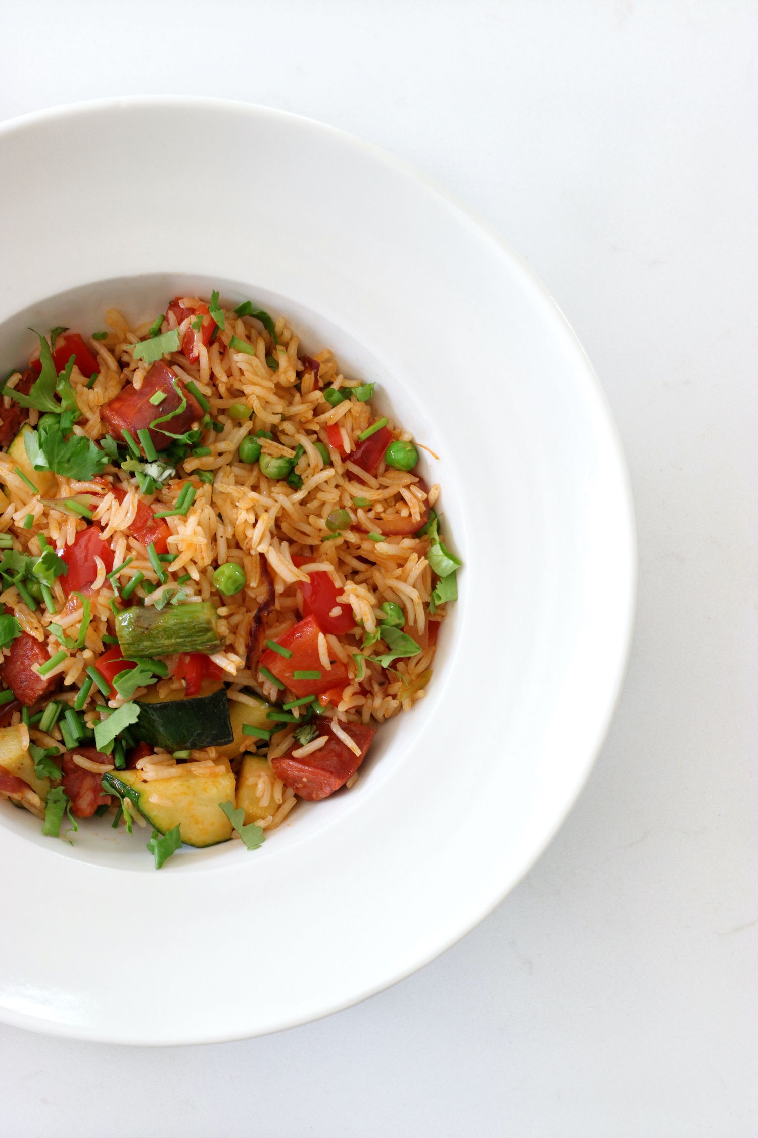 Recipe Notes - Chorizo And Veggie Rice - Humphrey Munson Blog 