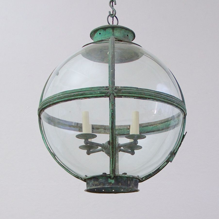 Matthew Cox Antiques - Globe lantern - Humphrey Munson Blog