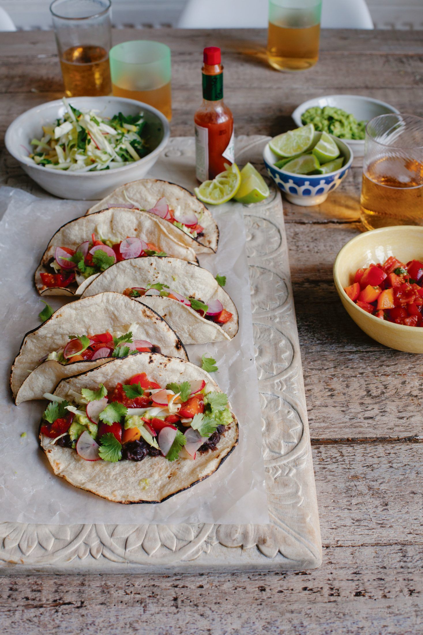 Anna Jones Bean Tacos - Summer Recipe Inspiration - Humphrey Munson Blog 