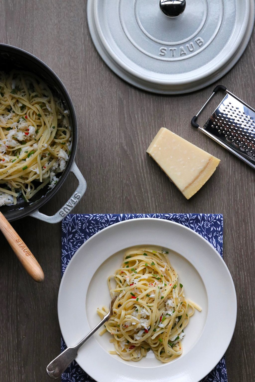 Recipe Notes | Super Fast & Easy Crab Linguine