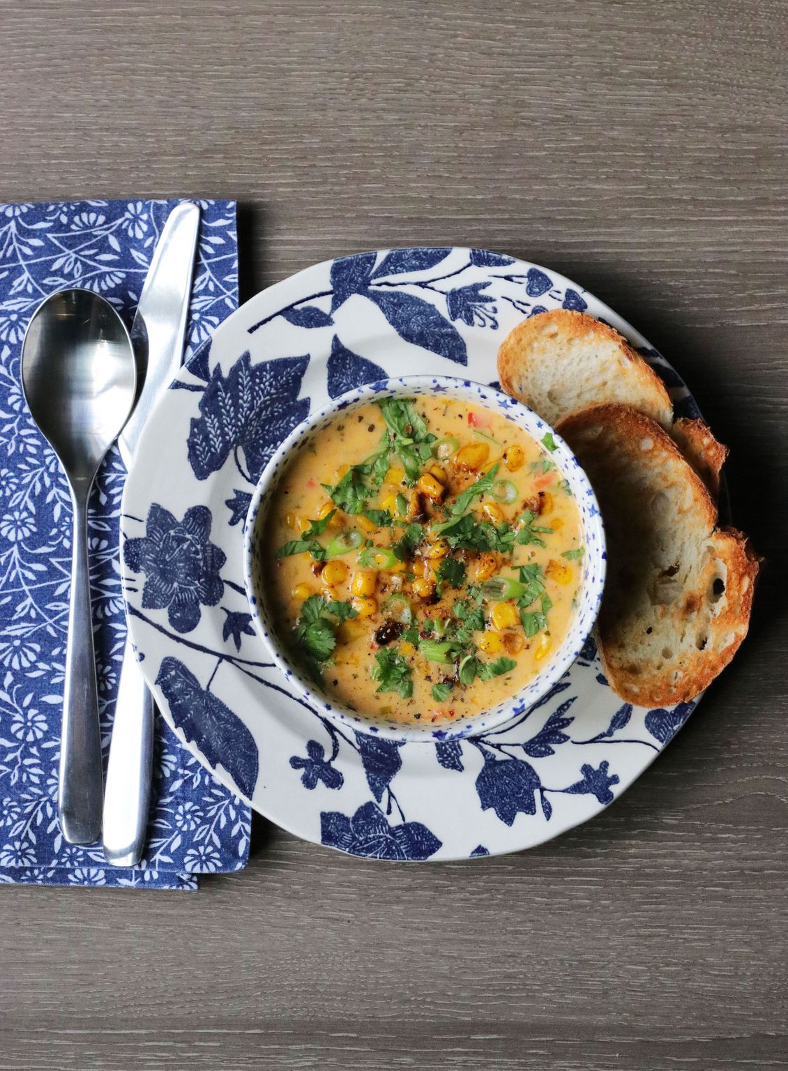 Recipe Notes | Smokey Sweetcorn Chowder