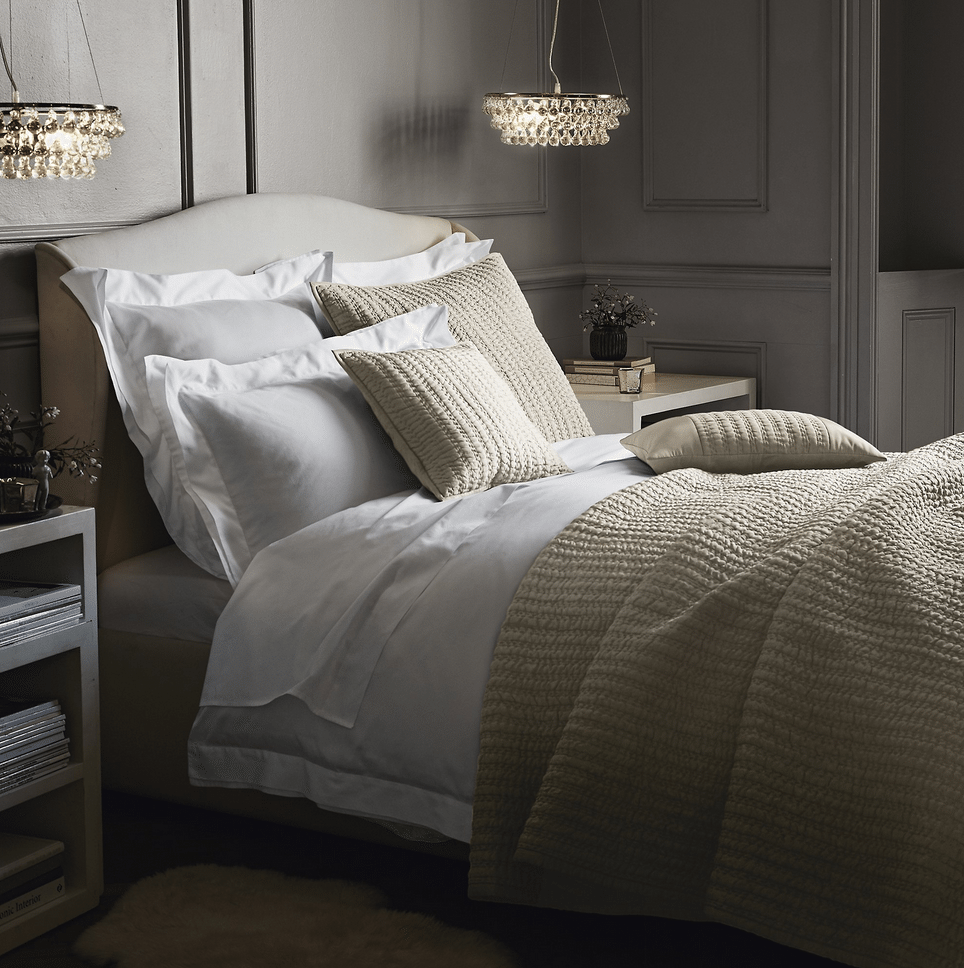 Dorchester bed linen - Humphrey Munson blog - white company