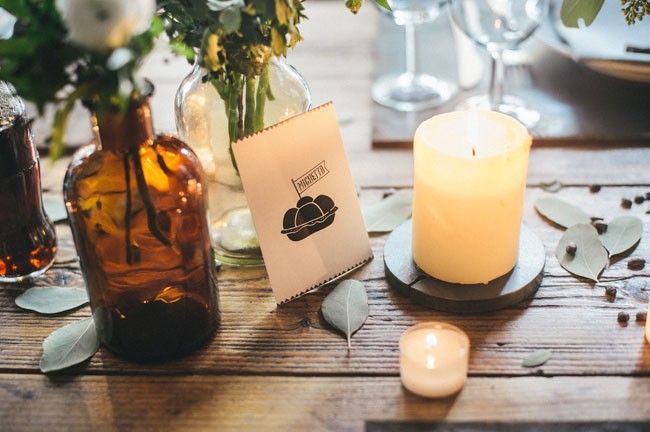 Italian Osteria Wedding Inspiration - Table Styling - Humphrey Munson Blog 5