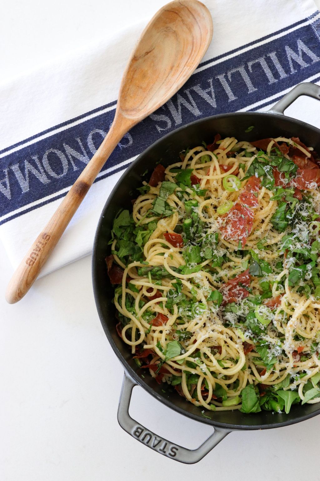 Recipe Notes | Prosciutto and Asparagus Spaghetti