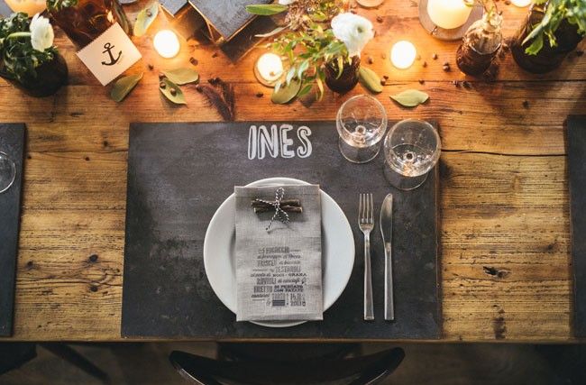 Italian Osteria Wedding Inspiration - Table Styling - Humphrey Munson Blog 3