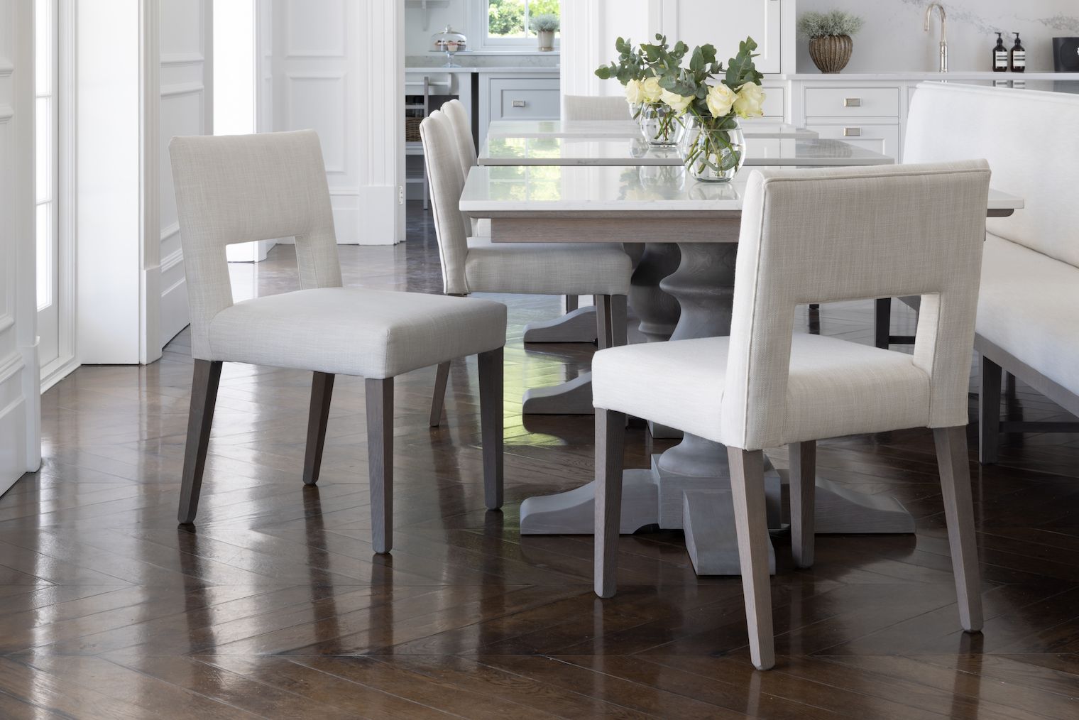The Epitome of HM Style & Comfort | Introducing the Langham Square Table & Bentley Dining Chairs