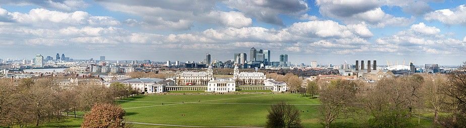 Greenwich Park - View across London - Henry Stuart - Sunday lunch and autumn walk - London - Humphrey Munson blog