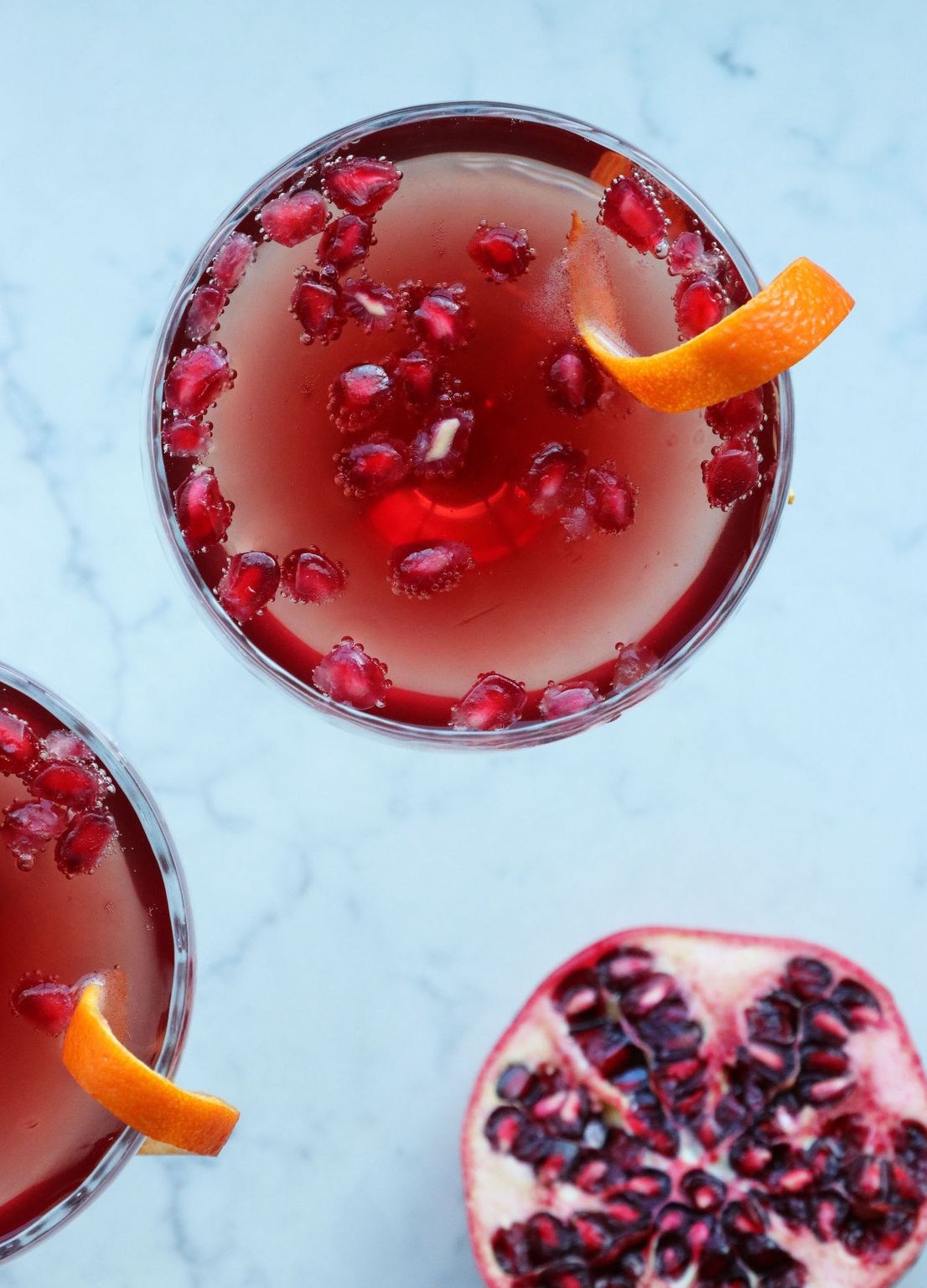 Recipe Notes | Pomegranate Champagne Cocktail