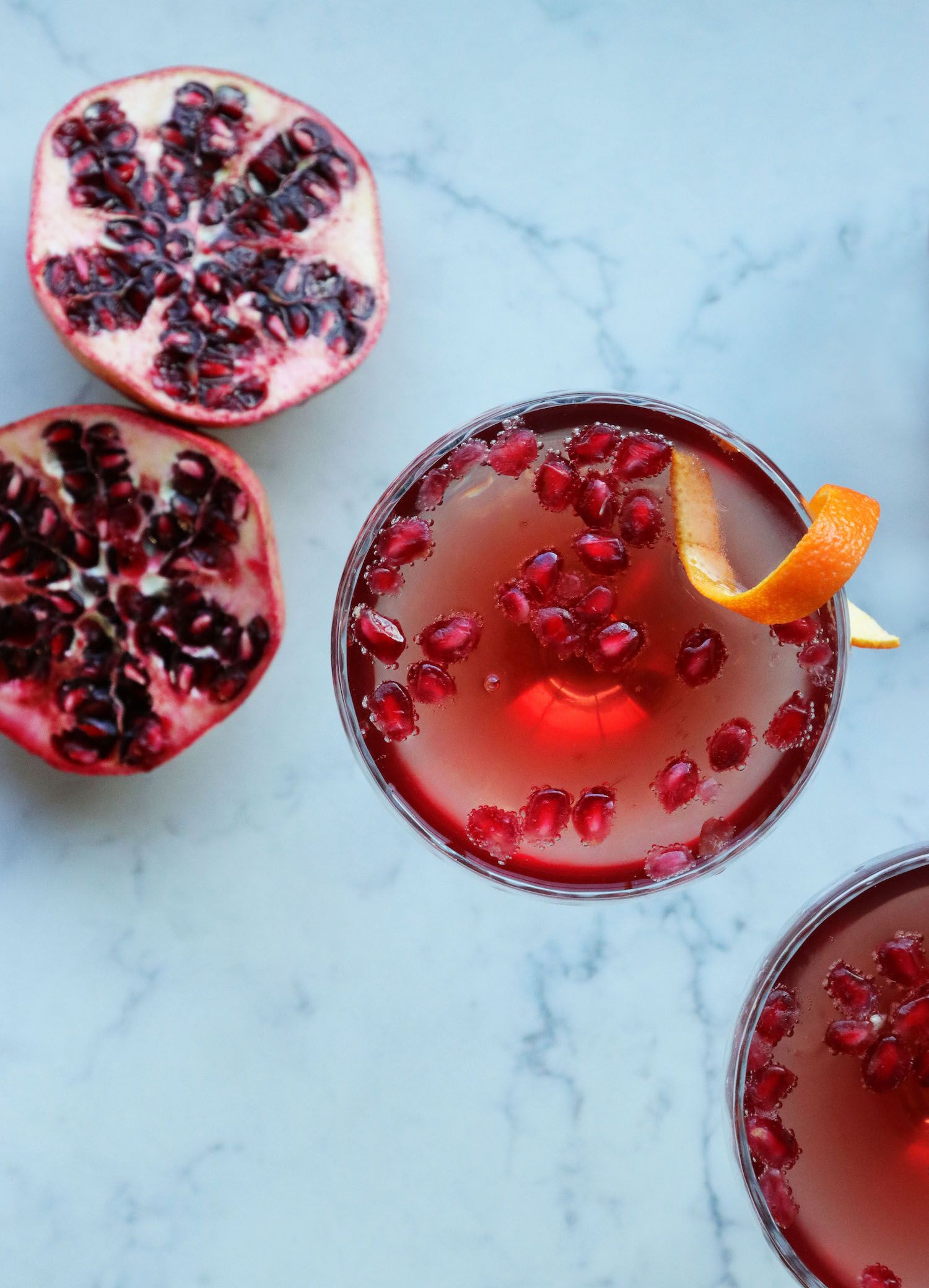 Recipe Notes | Pomegranate Champagne Cocktail - Humphrey Munson Blog