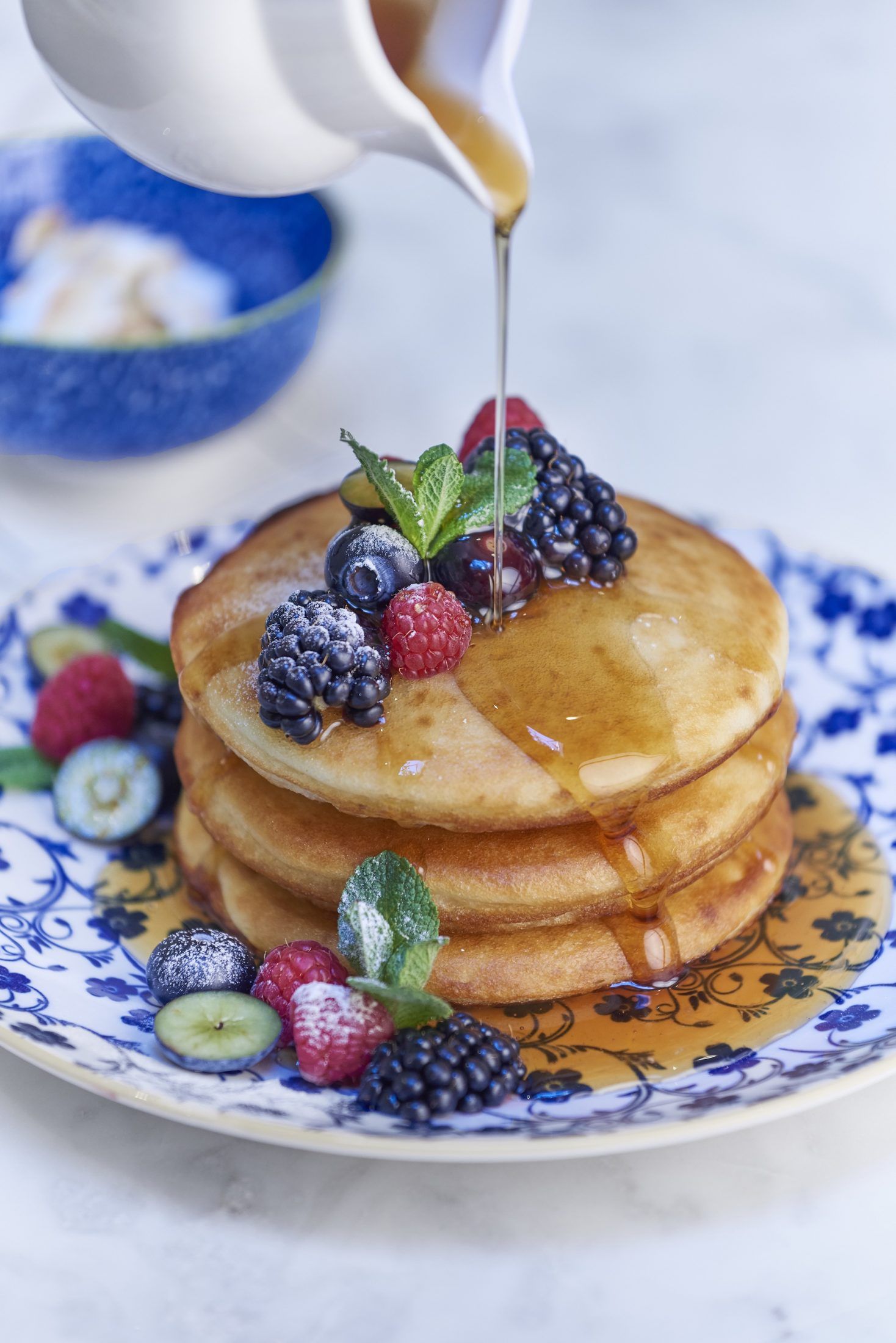 A.O.K Kitchen & Bakery - Fluffy pancakes with organic maple syrup - Humphrey Munson Blog